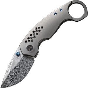 We Knife Envisage Framelock Damascus (2.38)