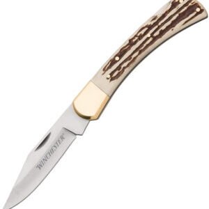 Winchester Large Lockback Imitation Stag (3.75)