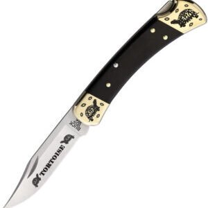Yellowhorse Custom Buck 110 Lockback Torto (3.75)
