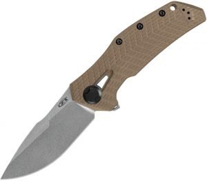 Zero Tolerance KVT Framelock Tan (3.75)